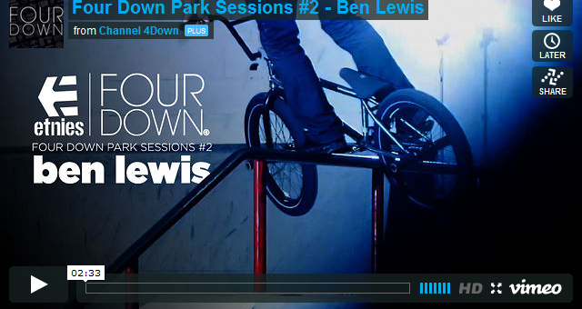 Four Down Park Sessions #2 - Ben Lewis